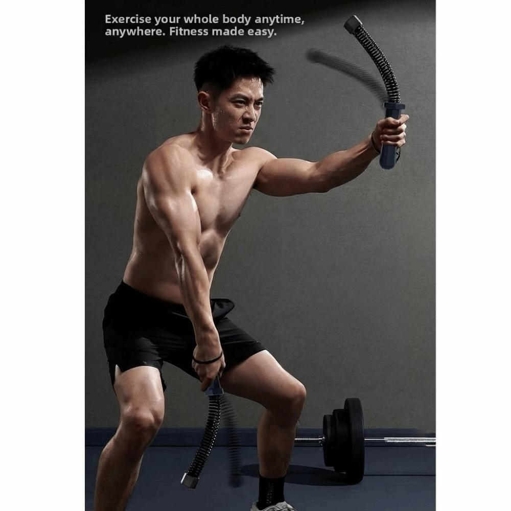 Non-slip Handle Strength Training Bar Ergonomic Grip Spring Arm Expander  Strength Training