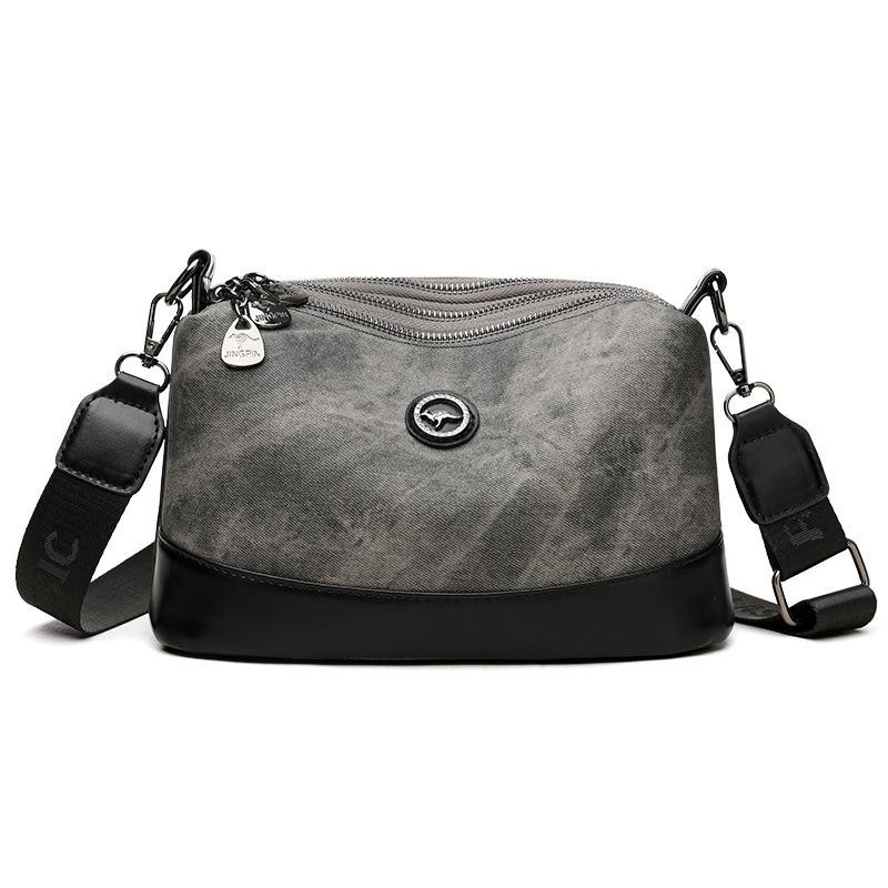 

Летний новый тренд легкая и универсальная наплечная сумка женская легкая водонепроницаемая для отдыха и поездок на работу уличная персонализированная сумка-мессенджер серый