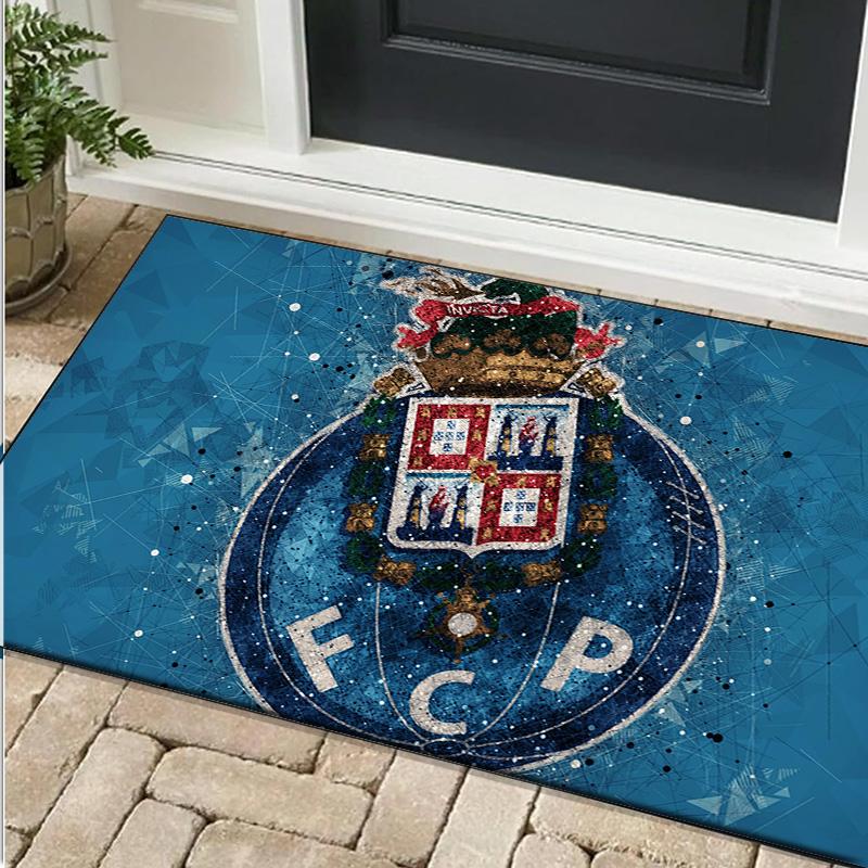 Fc Porto Crest Design Carpet, Chair Rug,Rug for Office Bedroom living rooms, Doormat decor Fan Gift Christmas Gift