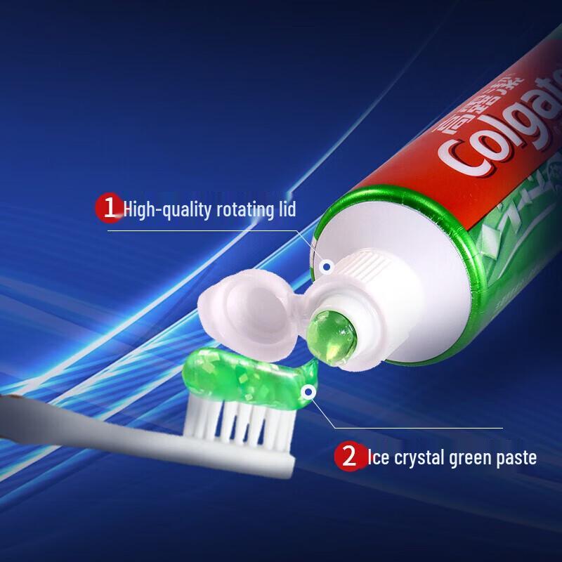 Colgate Longjing Tea & Icy Mint Fresh Breath Toothpaste Twin Pack