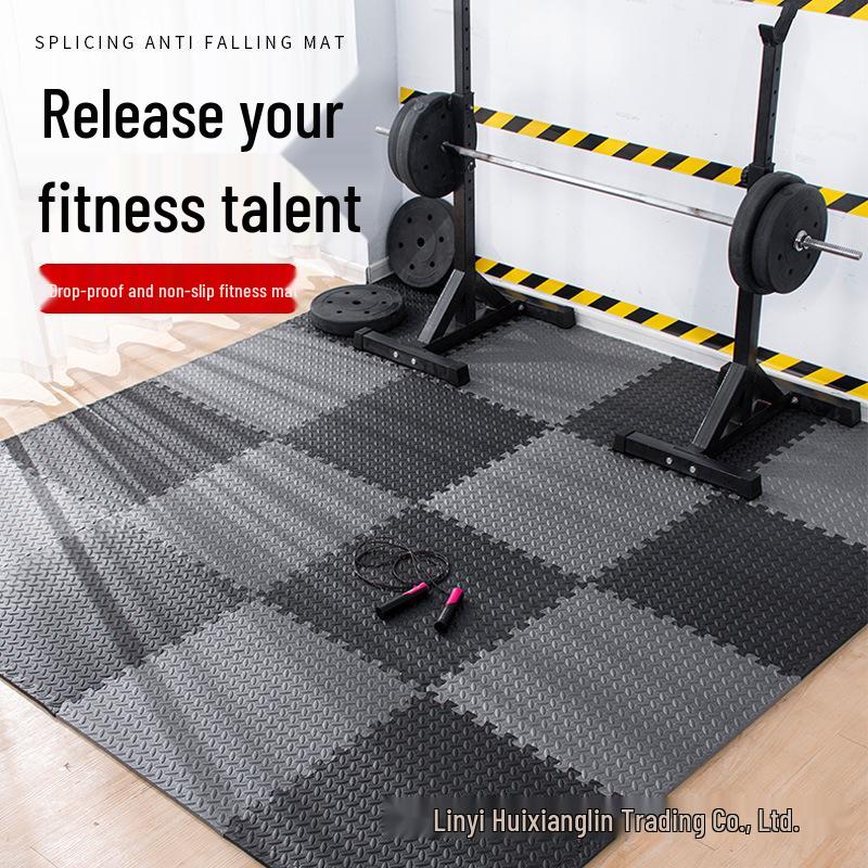 Shockproof Soundproof Foam Gym Mat for Martial Arts, Exercise, and Crawling