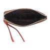 Coach Corner Zip Wristlet 16 Top Zip Closure Coated Canvas Recycled Leather Clutch Women Clutch Khaki Miami-Red Silver CS602-SVUC3