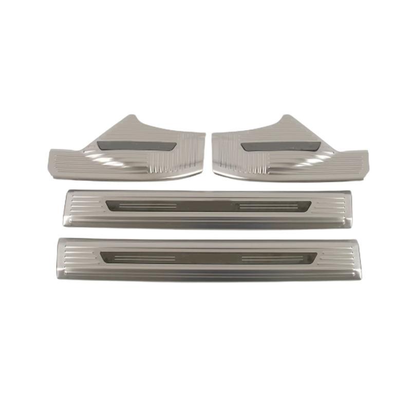 Inner Door Sill Scuff Plate Cover Frame Decoration Sticker Threshold Pedal Accessories For Nissan Qashqai J12   2024