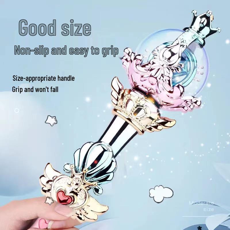 Light-Up Fairy Wand for Girls Aged 3-6: Perfect Christmas or Birthday Gift for Little Princesses