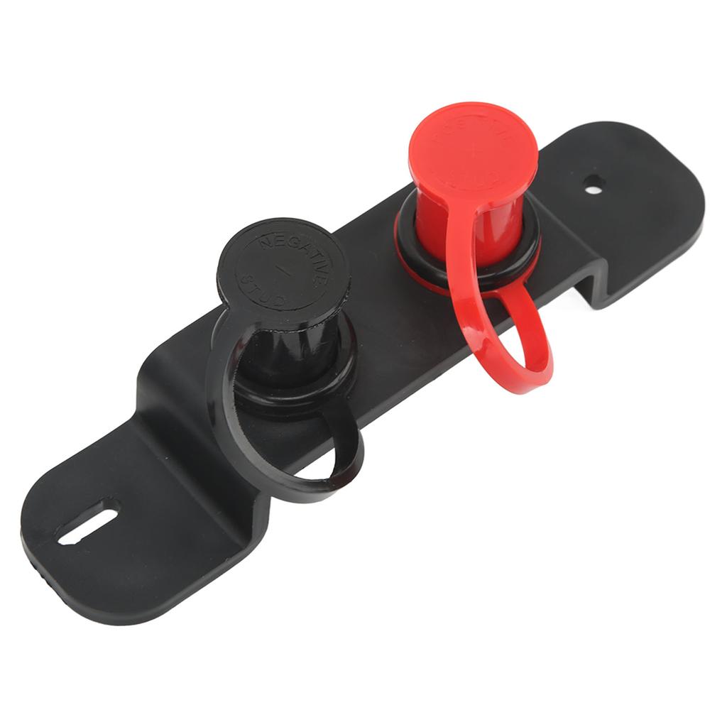 Remote Battery Jumper Terminals Charging Posts with 4 Gauge Cable for UTV ATV Car Truck RV Tractor Boat