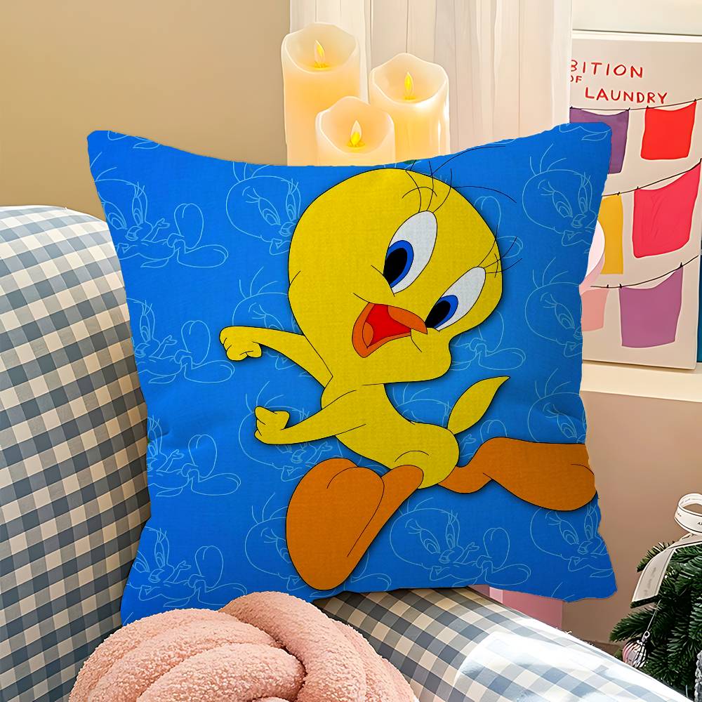Cartoon Cute Bird Pillow Anime Pillow Sofa Bed Head Pillow Cover Cushion Cover 45X45 Cm Fashion