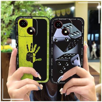 Funda Trasera Linda para Teléfono Para ZTE Blade A35E Antigolpes Dibujos Animados Envoltura Completa Protector de Teléfono TPU a Prueba de Golpes Antipolvo