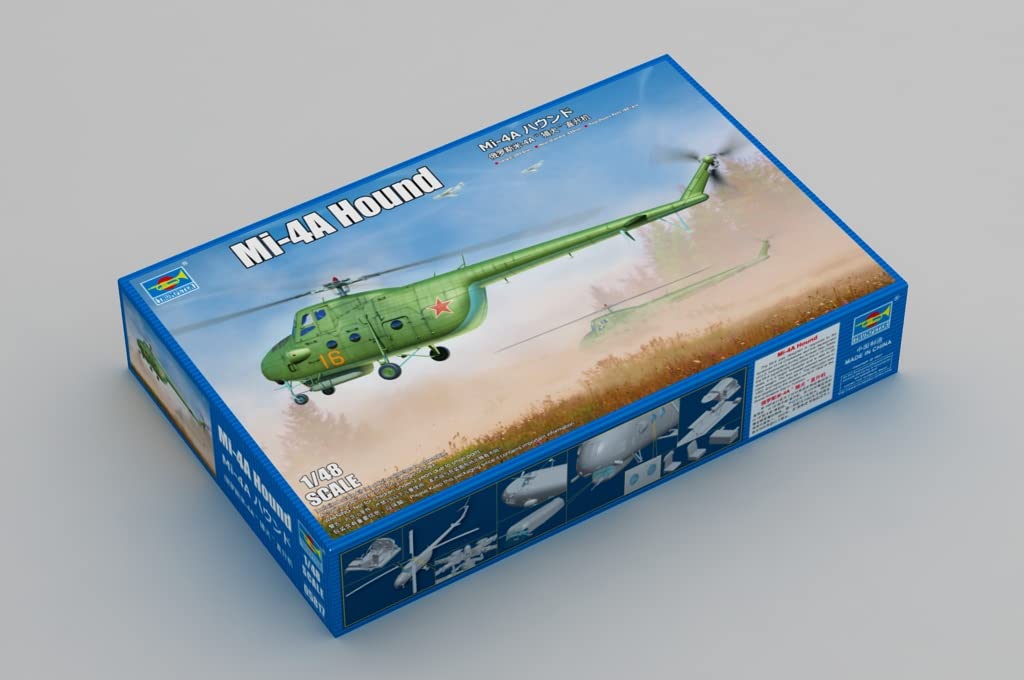 Trumpeter East German Hound Plastic Model 05817 1/48 Mi-4A