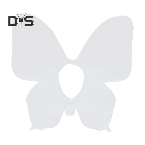 

Ваза-бабочка, прозрачная акриловая ваза для цветов, небьющаяся настольная подставка для черенков цветов для домашнего журнального столика, обеденного стола, офиса чистый