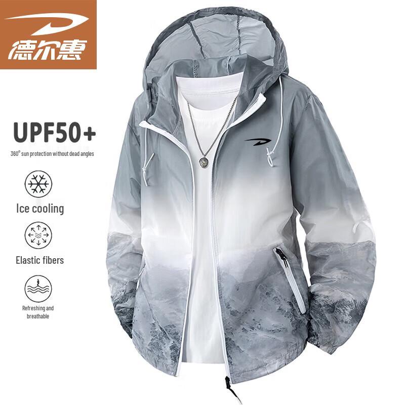 Deerway Unisex Summer UPF50+ Sun Protection Jacket