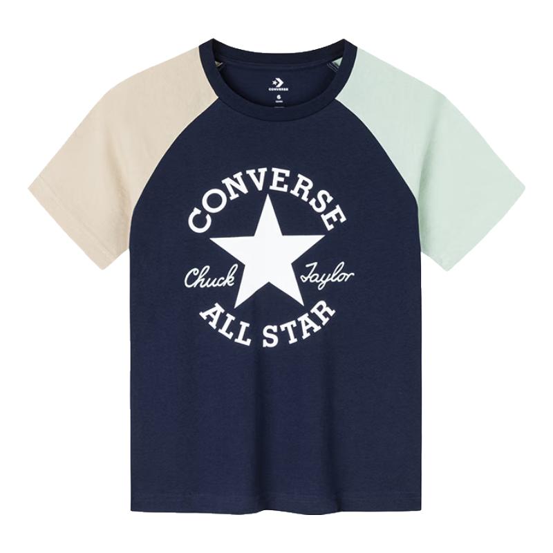 Converse Kids  Cooling Colorblock Short Sleeve T-Shirt 140/68