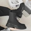 Autumn and winter 2024 new Martin boots men's British style high-top thick-soled heightening tooling locomotive men's boots 2868-J