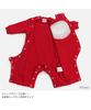 [chil2] Baymax Coverall Romper, Long Sleeve, Newborn Baby Clothes, Boys' Fleece, Disney Sagara Embroidery, 94650181-80BK