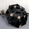 1pc Moon Cats Fashionable Automatic Opening/Closing Folding Umbrella with 8 Bones, Windproof Portable, Daily Use308