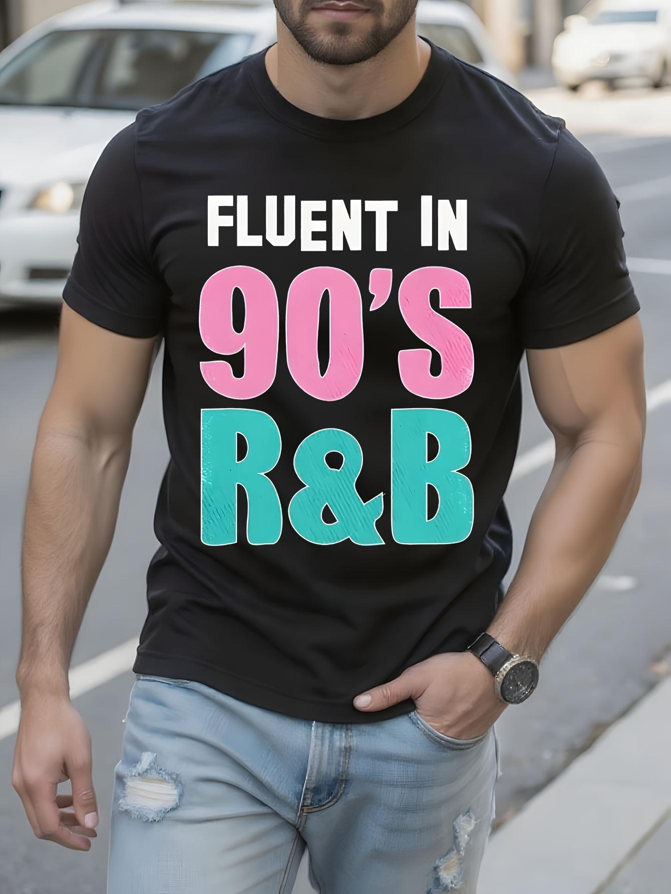 Fluent in 90s RB Vintage Tshirt Vintage Retro Graphic Tee... XXL