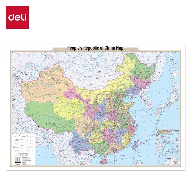 Deli China Map 18074