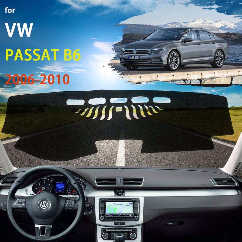 Dashboard Cover Protective Pad For Volkswagen VW Passat B6 2006~2010 Accessories Dash Board Sunshield Carpet Anti-UV Dashmat