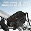 Waterproof Motorcycle USB Chargers With LED Voltage Display Fast Charge 30W Type C 18W USB A For Phones Tablet Camera