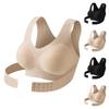 Adjustable Seamless Wireless Bra with Soft Underwire Support Posture Correction Sports Bra Shaping Back Support Comfort Fit