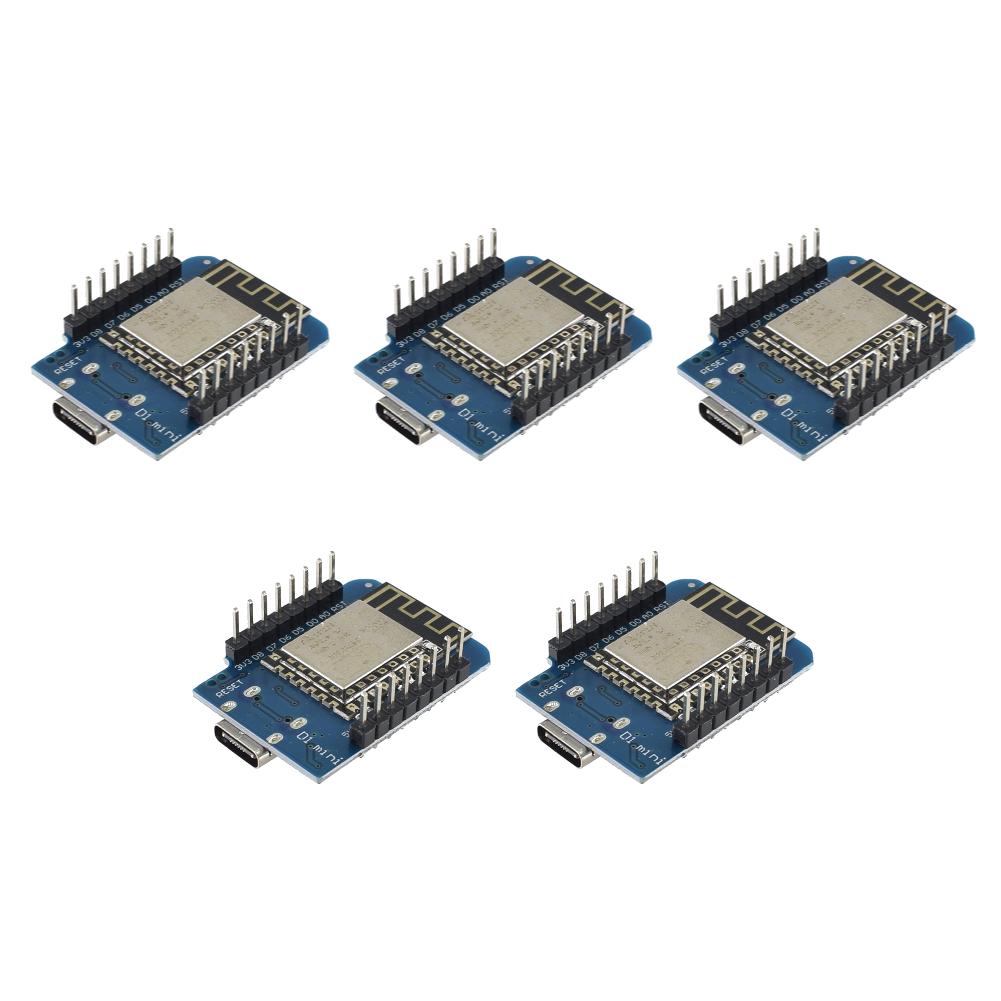 1-10 Stück WeMos D1 Mini TYP-C/Micro-USB ESP8266 ESP-12F CH340G V2 Modul WiFi D1 Mini Entwicklungsplatine 3,3V Mit Pin Für Arduino