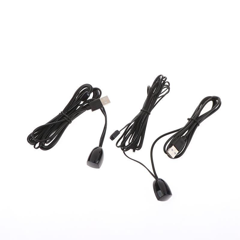 USB-adapter IR Infrarød Fjernkontrollforlenger Repeater Mottaker Sender Emitter Gjelder Alle Fjernkontrollenheter