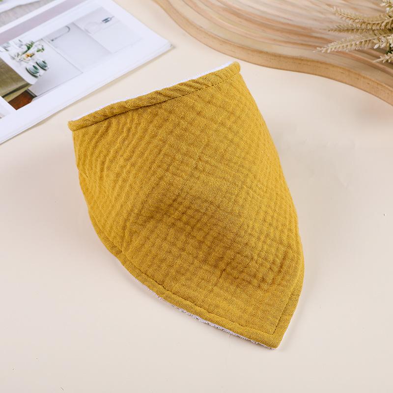 Baby Bibs Infant Cotton Bib Newborn Baby Items Triangle Scarf Feeding Saliva Towel Bandana Burp Cloth Boys Girls Shower Gift