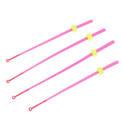 5Pcs/Set Bobber Indicator Fishing Extension Pole 12/14CM Portable Winter Ice Fishing Rod Top Tip Section Fishing Tackle Gear
