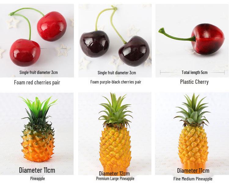 Artificial Grape Bunch Foam Model for Home Décor and Photography Props