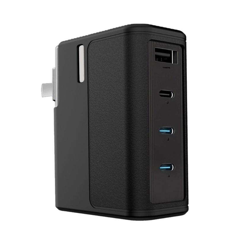 

Heat Resistant Chargers Protectors Silicone Case for 15 140W Adapters NonSlip Surfaces Environmentally Safe Cover чорний