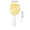 Hair Shampoo Comb Shampoo and Scalp Massage Comb Comfortable Grip Cleaning Tool for Men Women Children and All Hair Types