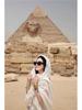 Desert Sun Protection Shawl: Lightweight Cotton Linen Silk Scarf for Travel