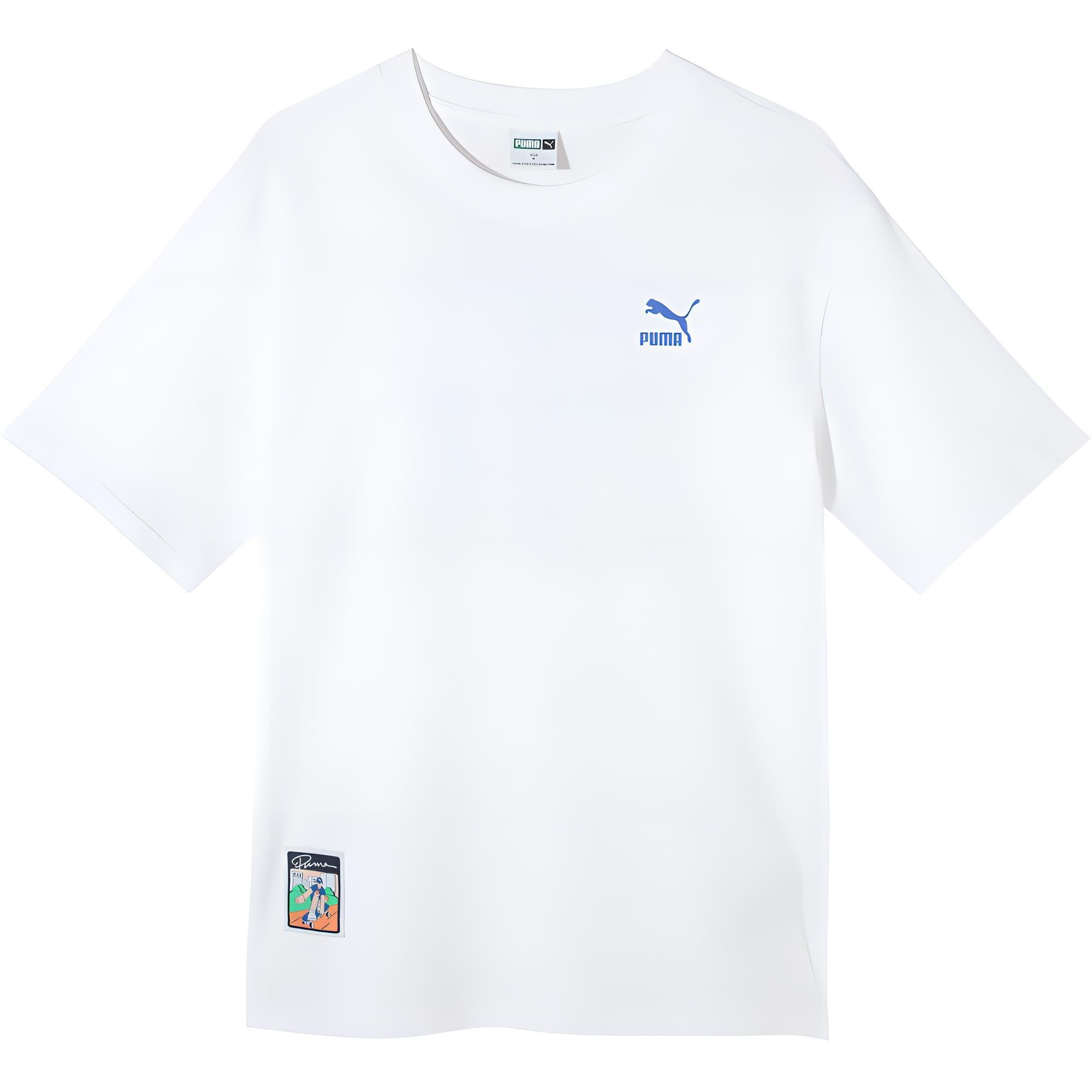 PUMA Classics PC Graphic T-shirt  White  Men s 682342-02 XL