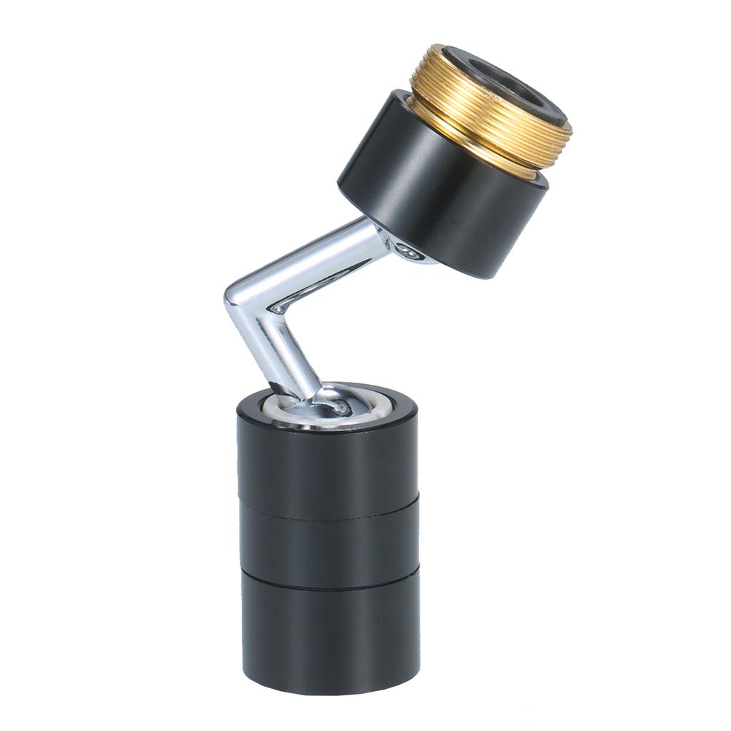 Vodovodní perlátor Rotace o 720 stupňů Univerzální otočný vodovodní kohoutek odolný proti stříkající vodě Úsporný vodovodní kohoutek Koupelna