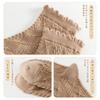 Summer Cute Lace Ankle Cotton Colorful Casual Sports Summer Ribbed [Yazon] Women's Socks, Socks, Mesh, 6-Pair Set, Socks, Stylish, Socks, Socks,