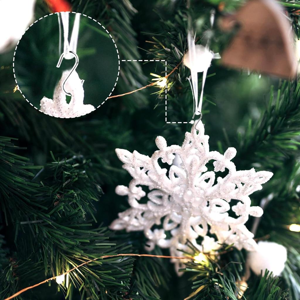 100 Pcs Mini S Shaped Hooks - 1/2 Inch Craft Hanging Hooks for DIY Jewelry Key Chain Connectors (Silver)