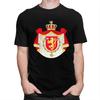 Custom Coat Of Arms Of Norway T Shirts Men Pure Cotton Tee Tops Norwegian Flag Tshirt Short Sleeve Casual Tshirt Clothing