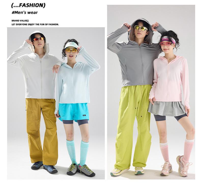 2026 Men's Summer Ice Silk UV Protection Jacket - Breathable, Thin, Stylish Outdoor Fishing Sun Shield