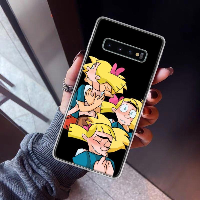 Hey Arnold Phone Case For Samsung Galaxy S26 S25 Edge S24 S23 Ultra S22 Plus S21 S20 FE Soft TPU Back Cover Funda Galaxy S25 Edg