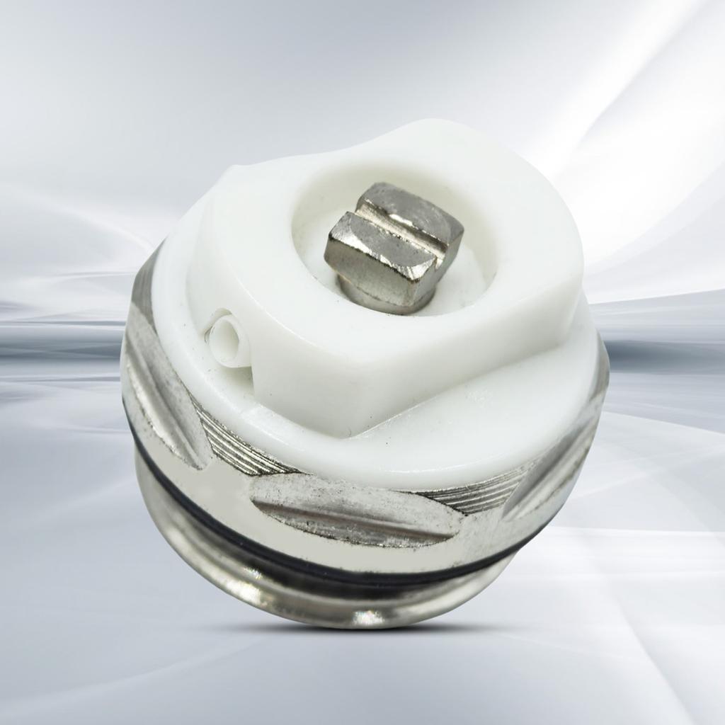 Balení 6 ocelových odvzdušňovacích ventilů radiátoru 1/2 palce Odvzdušňovací ventily Snadná instalace Odvzdušňovací ventily radiátoru Odvzdušňovací ventily radiátoru