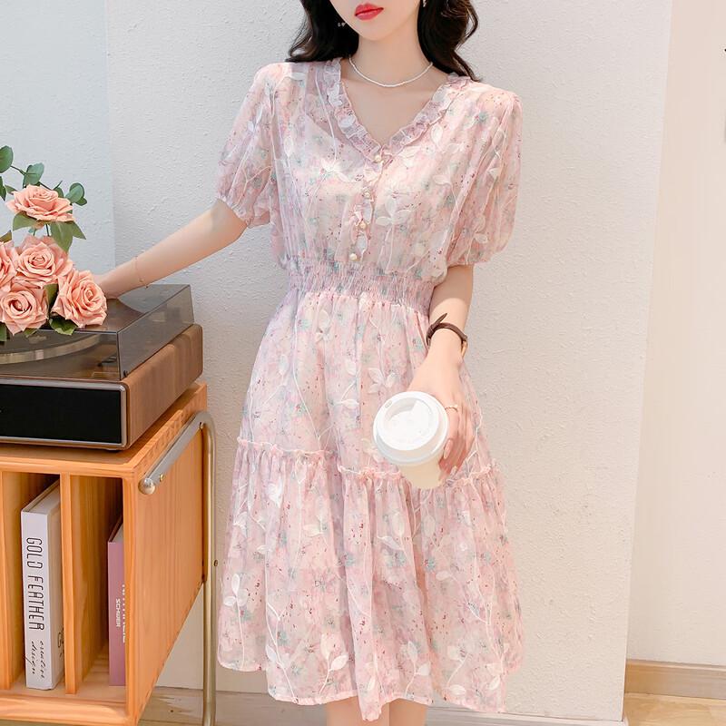 

Mokana MKNJD3499 Mid-Length Short Sleeve Dress XL