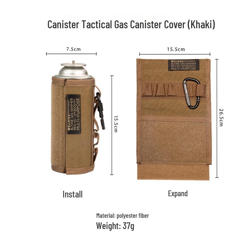 Outdoor Camping Gas Canister Protective Covers
