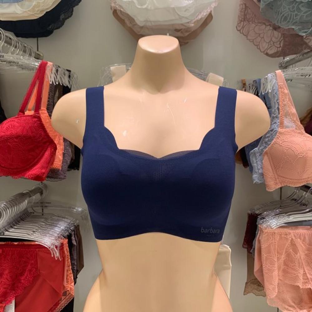 Barbara 3color Simple Seamless Bra Top Abr42600