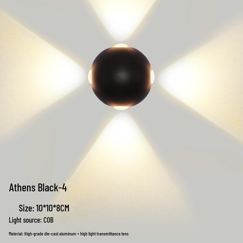 Modern LED Waterproof Outdoor Wall Lamp – Creative Design for Corridor