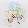 Korean Style Cotton Baby Bib - Double-Sided & Versatile for 0-2 Years