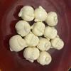 5Pcs Shell Powder Maitreya Buddha Head Beads 18x20mm Ivory Laughing Buddha Charms for DIY Bracelet Religious Lucky Jewelry Making