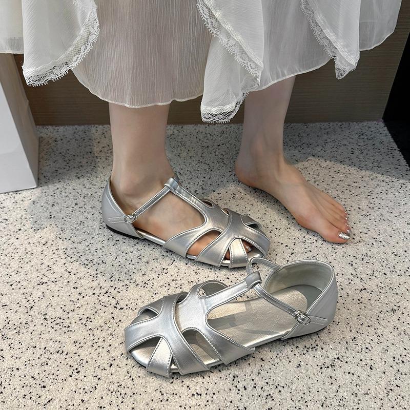 

Мода Ретро Стиль Летние Ажурные Женские Балетки Сандалии Мода Вечеринка Платье Гладиаторская Обувь Zapatos De Mujer 35 серебряный