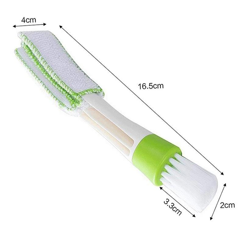 Car Air Conditioner Vent Brush Microfibre Car Interior Cleaner Auto Detailing Blinds Duster Brush Car-styling Auto Accessories