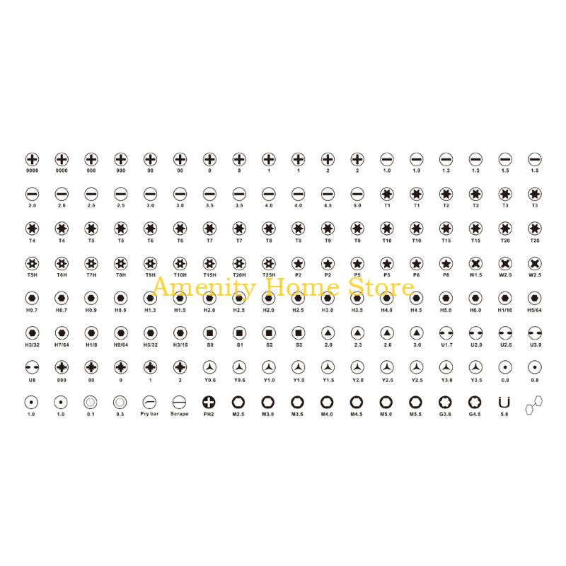 F26C Screwdriver Set 142 in 1 Screwdriver Screwdriver Professional Electronics Repair Tool China Mainland