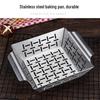 Zhi Shi Stainless Steel BBQ Grilling Basket
