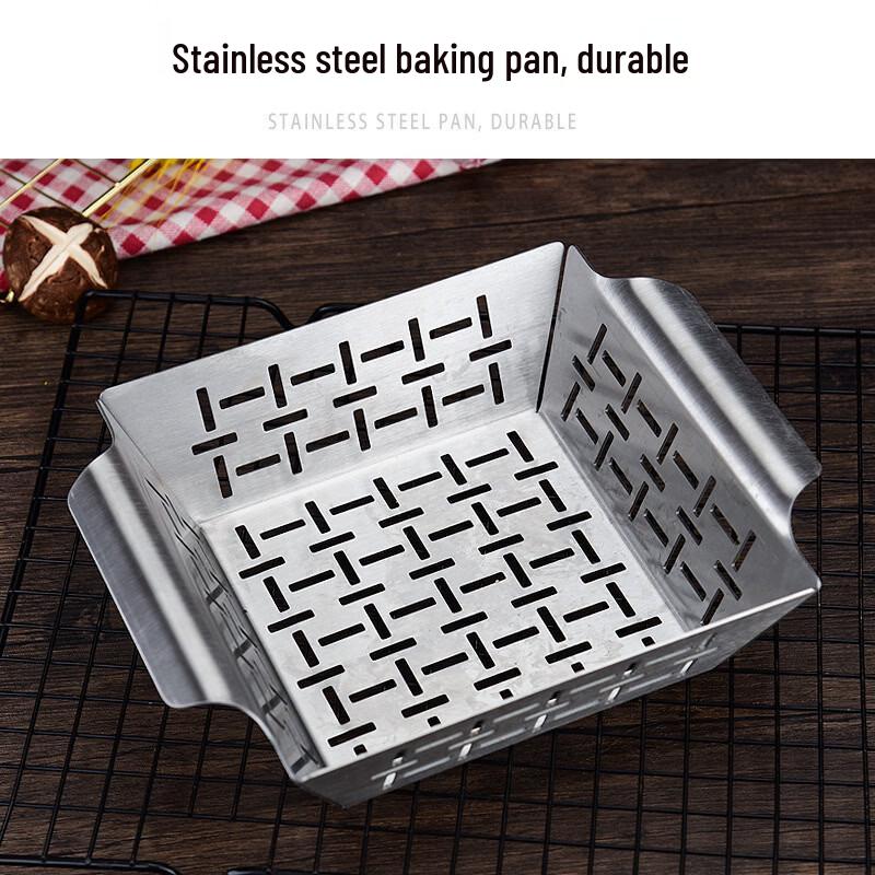 Zhi Shi Stainless Steel BBQ Grilling Basket
